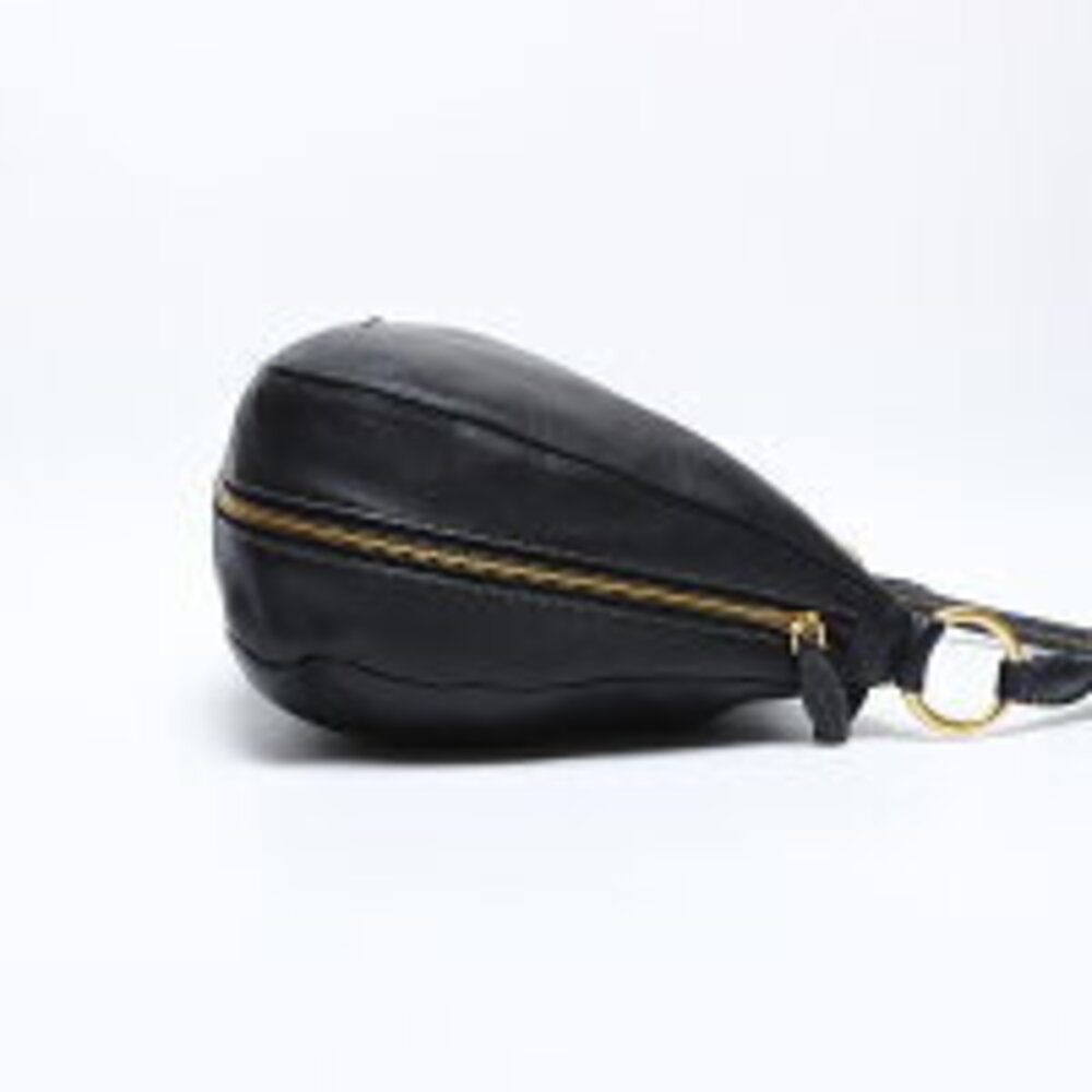 Prada Leather Shoulder Bag Black - Picture 5 of 13
